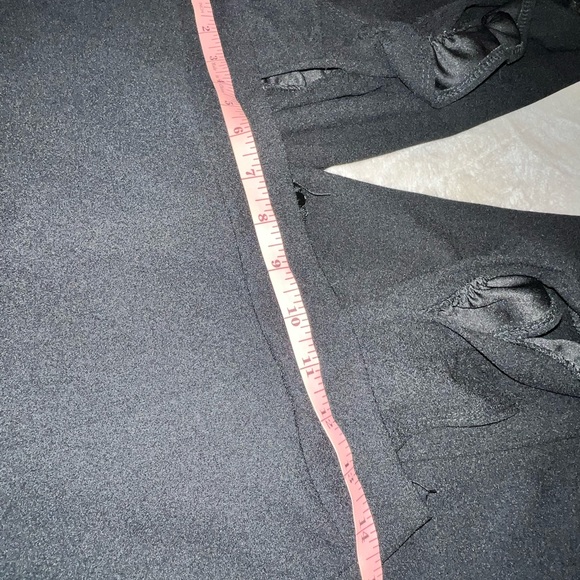 Black Women's Jumpsuit shown with top underneath ( sold separately) - Picture 8 of 11